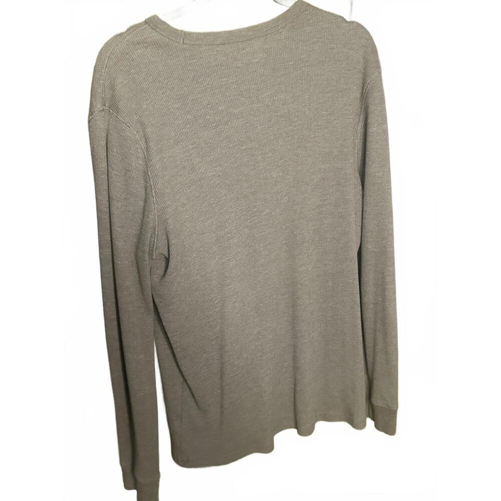John Bartlett Consensus Mens Long Sleeve Waffle Knit Sweater